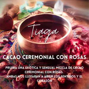 Tantra Tiaga Cacao Ceremonial Con Rosas